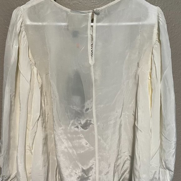 NWT Farm Rio Off White Lace Blouse - Picture 7 of 9